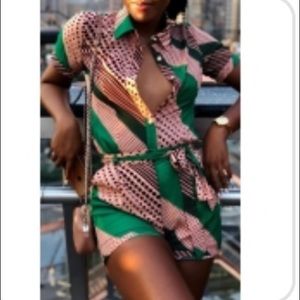 Multi Color Romper